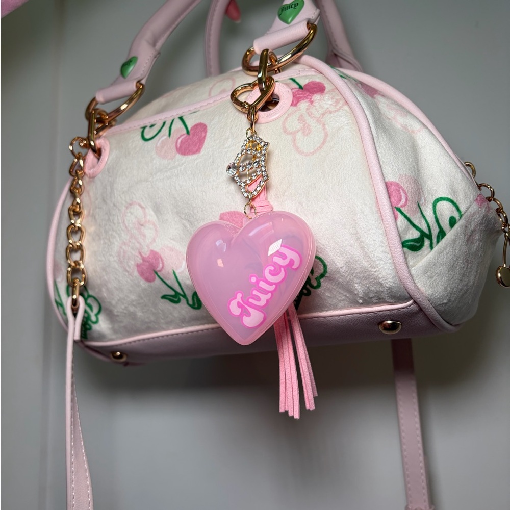 Set of 2 handmade Juicy keychains